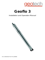 Geotech Geoflo3 Owner's manual