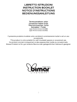 Bimar HC512 Operating instructions