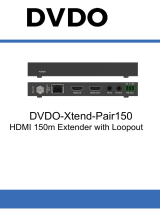 DVDO Xtend-Pair150 User manual