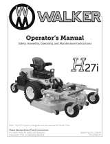 Walker H27i User manual