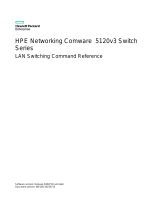 HPE Networking Comware 5120v3 Switch Series Layer 2—LAN Switching User guide
