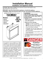 Heatilator Caliber 36 & 42 Installation guide