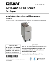 FrymasterDean GF14 and GF40 Gas Fryer (Hangzhou)