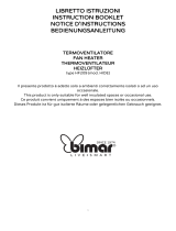 Bimar HF209 Operating instructions
