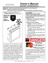 Majestic Mercury Direct Vent Gas Fireplace User manual