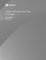 Vertiv Liebert® DCD Rear Door Heat Exchanger User manual