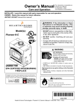 Majestic Pioneer II Wood Fireplace Owner's manual