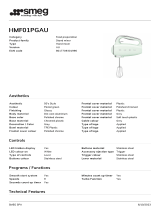 Smeg HMF01PGAU User manual