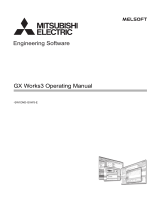 Mitsubishi Electric GX Works3 Operating instructions