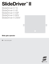 HySecurity SlideDriver II Quick start guide