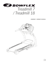 Bowflex Treadmill 18 Assembly & Owner's Manual