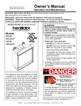 Heatilator Caliber 36 & 42 Owner's manual