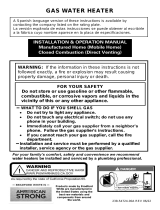 Bradford White RG2DVMH30T6X User manual