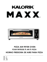 KALORIK MAXX Pizza Air Fryer Oven User manual