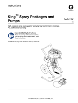 Graco 3A5422J, King Sprayer Packages Wall Mount Packages Operating instructions