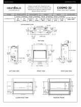 Heat & Glo COSMO Series Gas Fireplace User guide