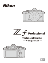 Nikon Z f Quick start guide