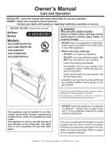 MHSC Artisan Series Owner's manual
