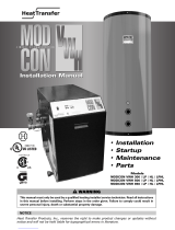 Heat Transfer MODCON VWH 850 LP Installation guide