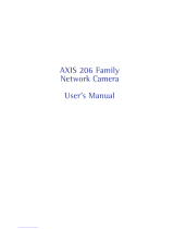 Axis 206 User manual