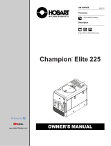 HobartWelders CHAMPION ELITE 225  Owner's manual