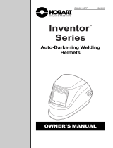 HobartWelders HELMET INVENTOR AUTO-DARKENING Owner's manual
