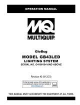 MQ MultiquipGB43LED-SN-G4100154