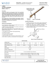 Wade Antenna J-275D-K 36/42 Installation guide