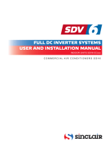 Sinclair SDV6-CC45 Installation guide