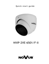 Novus NVIP-2VE-6501/F-II User manual