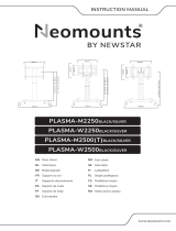 Neomounts plasma-w2500black User manual