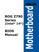 Asus ROG MAXIMUS Z790 DARK HERO Owner's manual