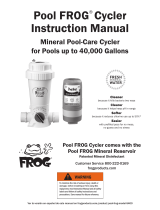 King Technology POOL FROG Model 5400 User manual