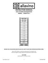 Allavino AO VSW6771S-1BR-WD Owner's manual