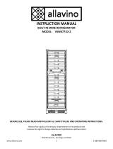 Allavino AO VSW6771D-2BR-WD Owner's manual