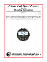Electronics International FP-5L Operations Operating instructions