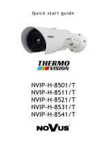 Novus NVIP-H-8541/T User manual