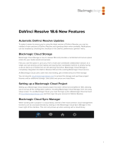 Blackmagic DaVinci Resolve 18.6 New Features  User guide