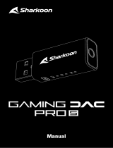Sharkoon GAMING DAC PRO S Owner's manual