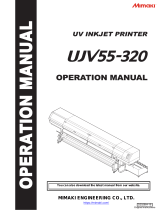 MIMAKI UJV55-320 Operating instructions