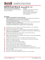 Digitrax SDXN167K0A Operating instructions