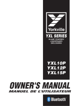 YORKVILLE YXL15P Owner's manual