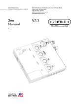 Chord Electronic 2 yu User manual