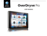 Rand McNally OverDryve 8 Pro User manual