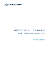 Crestron USB-SW-200 User manual