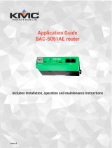 KMC BAC-5051AE Installation guide