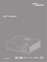 Optoma ZU506T-W Owner's manual