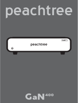 Peachtree Audio GaN400 User manual