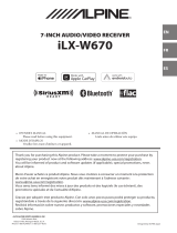 Alpine iLX-W670 Owner's manual