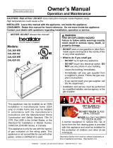 Heatilator Caliber 36X & 42X Owner's manual